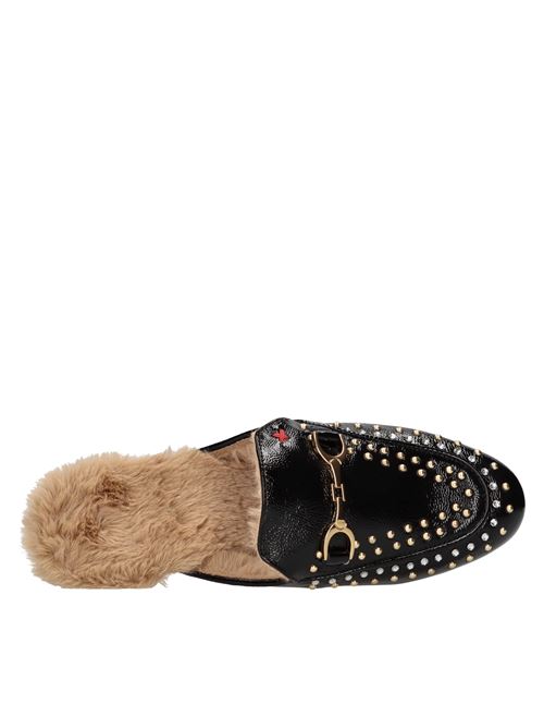 Sabot in pelle strass e borchie PARISIENNE | G8604A COMBINERO